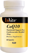 Invite Kosher Coenzyme Q-10 100mg 30 Licaps